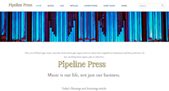 Desktop Screenshot of pipelinepress.com